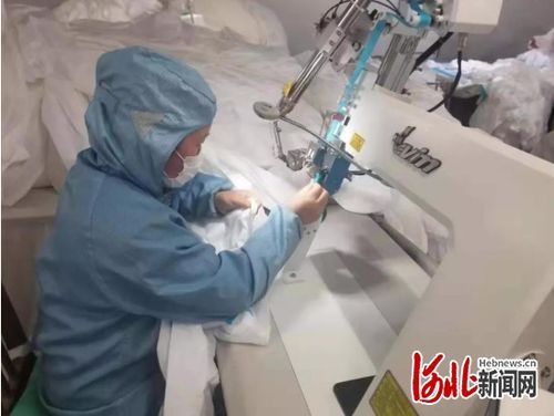 及時 河北寧晉防護服生產企業(yè)獲100萬元支持