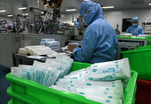 青島 口罩生產企業(yè)加班保障醫(yī)用口罩供應
