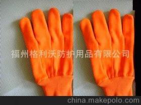 【工廠(chǎng)生產(chǎn)批發(fā) 橙色絨布花園手套 保暖舒適】?jī)r(jià)格,廠(chǎng)家,圖片,防護(hù)手套,福州格利沃防護(hù)用品-