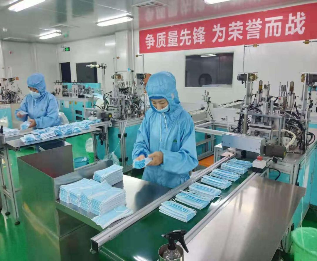 為宜昌正能量點贊 日產口罩13萬只，醫護馳援一線，共筑抗疫物資長城