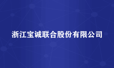浙江寶誠聯(lián)合股份的票務(wù)代理服務(wù) 專業(yè)、高效、全方位的出行解決方案